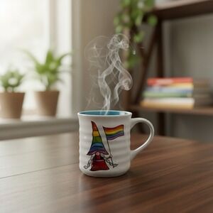 Sheffield Home Be You Rainbow Mug Pride Coffee Cup Ceramic Dishwasher Safe